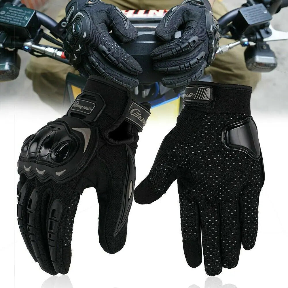 Racing Motorcycle Motorbike Motocross Riding Dirt Bike Full Finger Sports Gloves